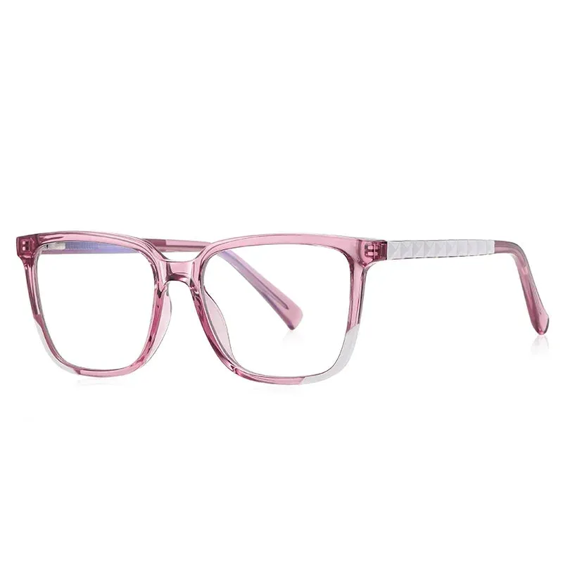 Vicky Womens Full Rim Square Plastic Reading Glasses Pfd2135
