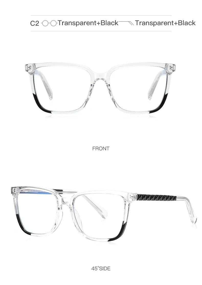 Vicky Womens Full Rim Square Plastic Reading Glasses Pfd2135