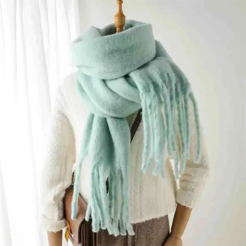 Women's Winter Scarf Cashmere Warm Soft Shawl