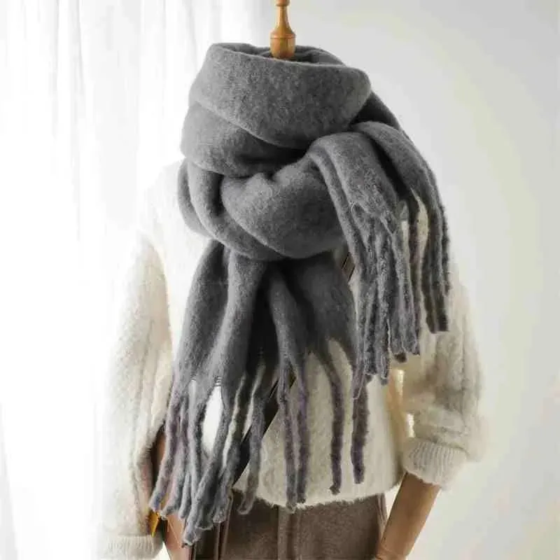 Women's Winter Scarf Cashmere Warm Soft Shawl